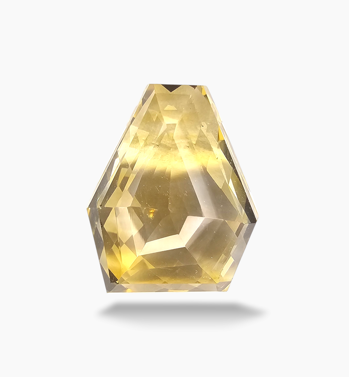 Natural Citrine Stone 34.55 Carats Fancy Shape Size 25x18.7mm