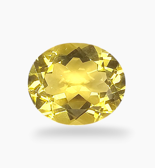 Natural Citrine Stone 4.2 Carats Oval Shape Size 12x10mm