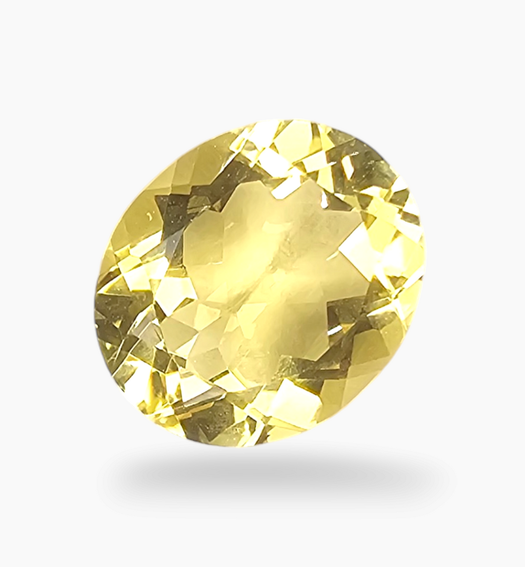 Natural Citrine Stone 4.2 Carats Oval Shape Size 12x10mm