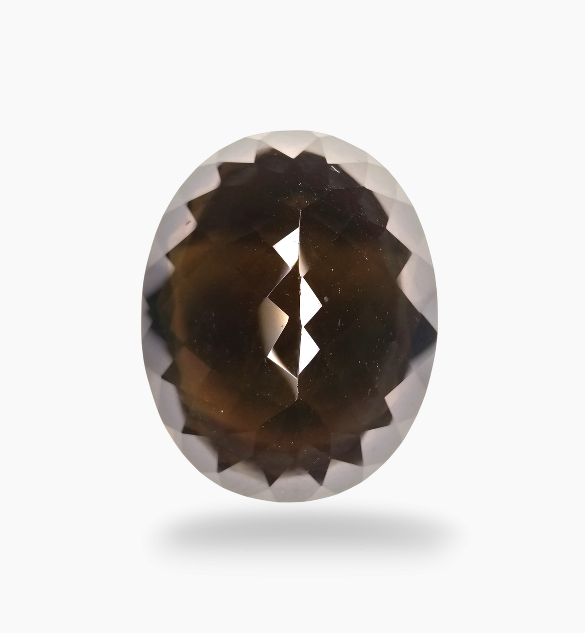 Natural Citrine Stone 54.18 Carats Oval Shape Size 30x22mm