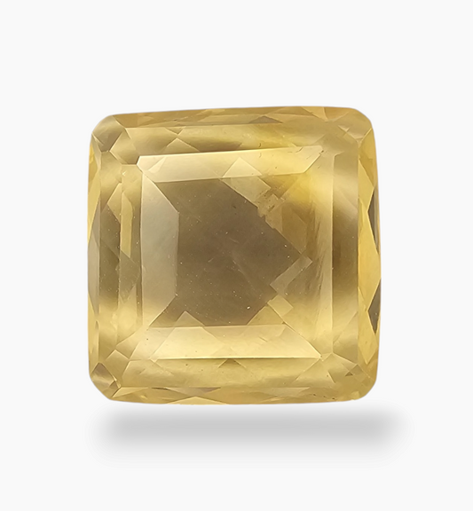 Natural Citrine Stone 8.19 Carats Cushion ( 23.5x13.5mm)  kindle