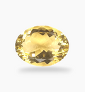 Natural Citrine Stone 8.52 Carats Oval Shape Size 15.5x11.8mm