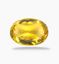 Natural Citrine Stone 8.67 Carats Oval Shape Size 16.4x11.8mm