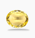 Natural Citrine Stone 9.74 Carats Oval Shape Size 15.8x13mm