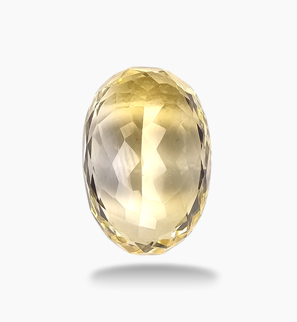 Natural Citrine Stone 9.53  Carats Oval Shape Size 17x11.6mm