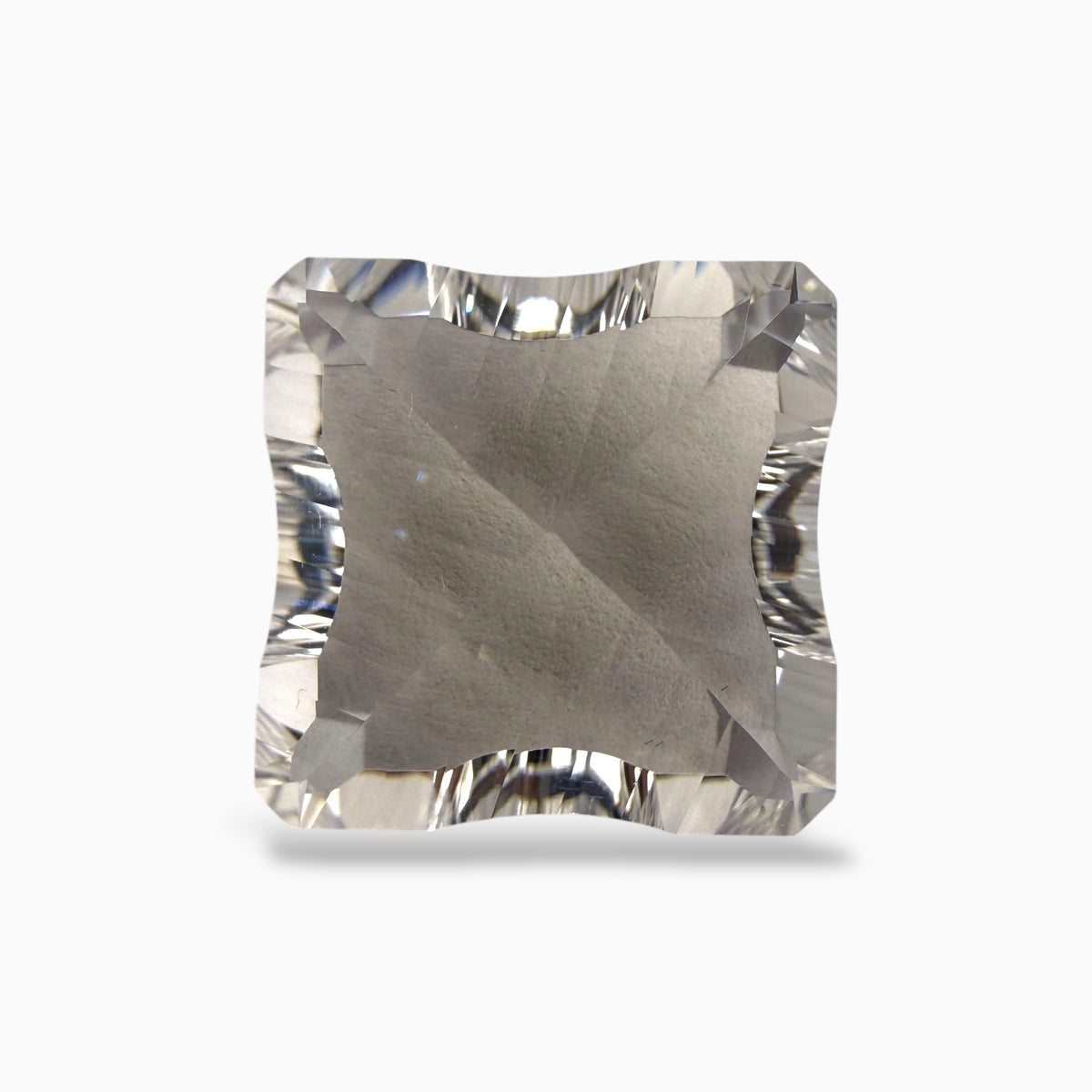 Natural Clear Quartz Fancy Cut Stone Pair For Earrings 25.65 Carats 2 Pieces
