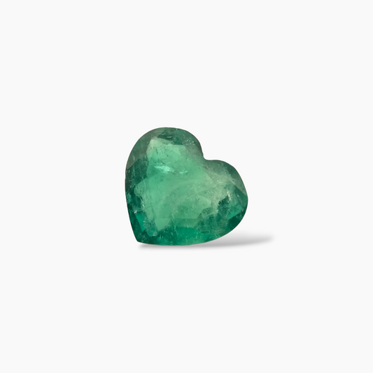SHOP Natural Colombian Emerald Stone 8.00 Carats Heart Cut ( 14.3x12.8x7.4mm )