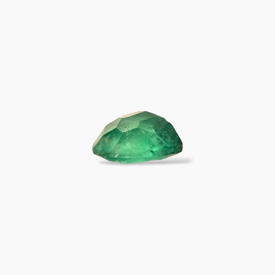 LOOSE Natural Colombian Emerald Stone 8.00 Carats Heart Cut ( 14.3x12.8x7.4mm ) 
