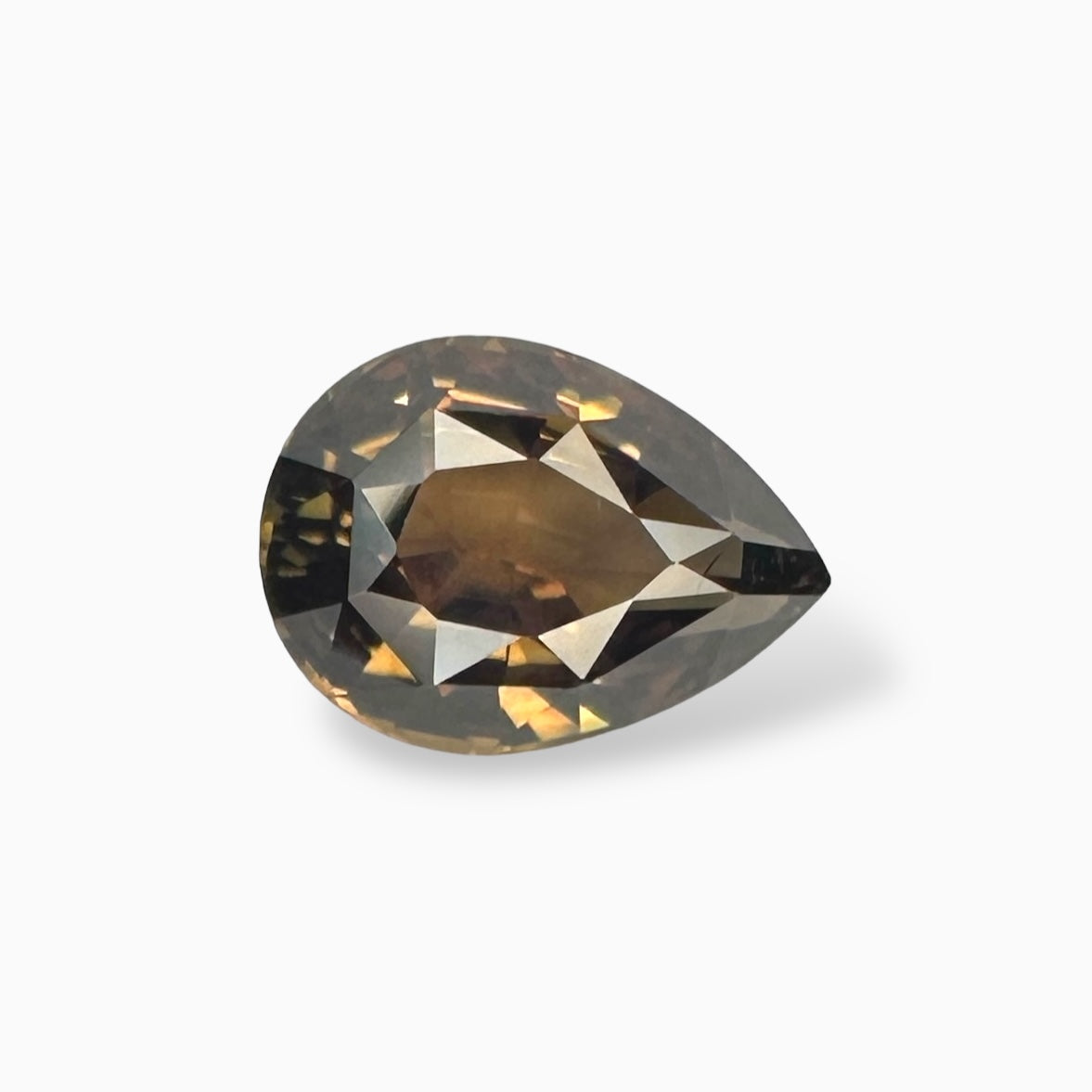 Natural Color change Sapphire Pear Shape 4.46 Carats Srilanka No Heat-IDL Certified