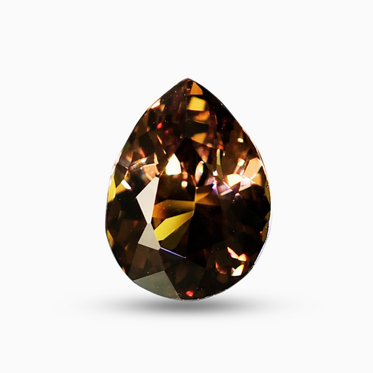 Natural Colour Change Garnet Stone Pear 12x9mm 3.80 Carats