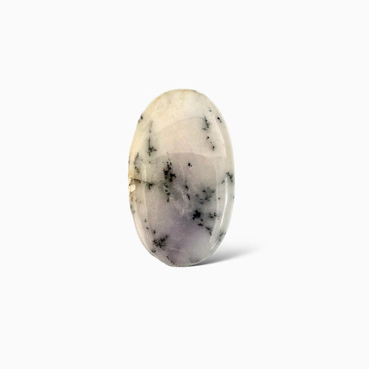 Natural Dendritic Agate Cabochon (Aqeeq) Oval Shape 63.88 Carats 46.90X27.90mm