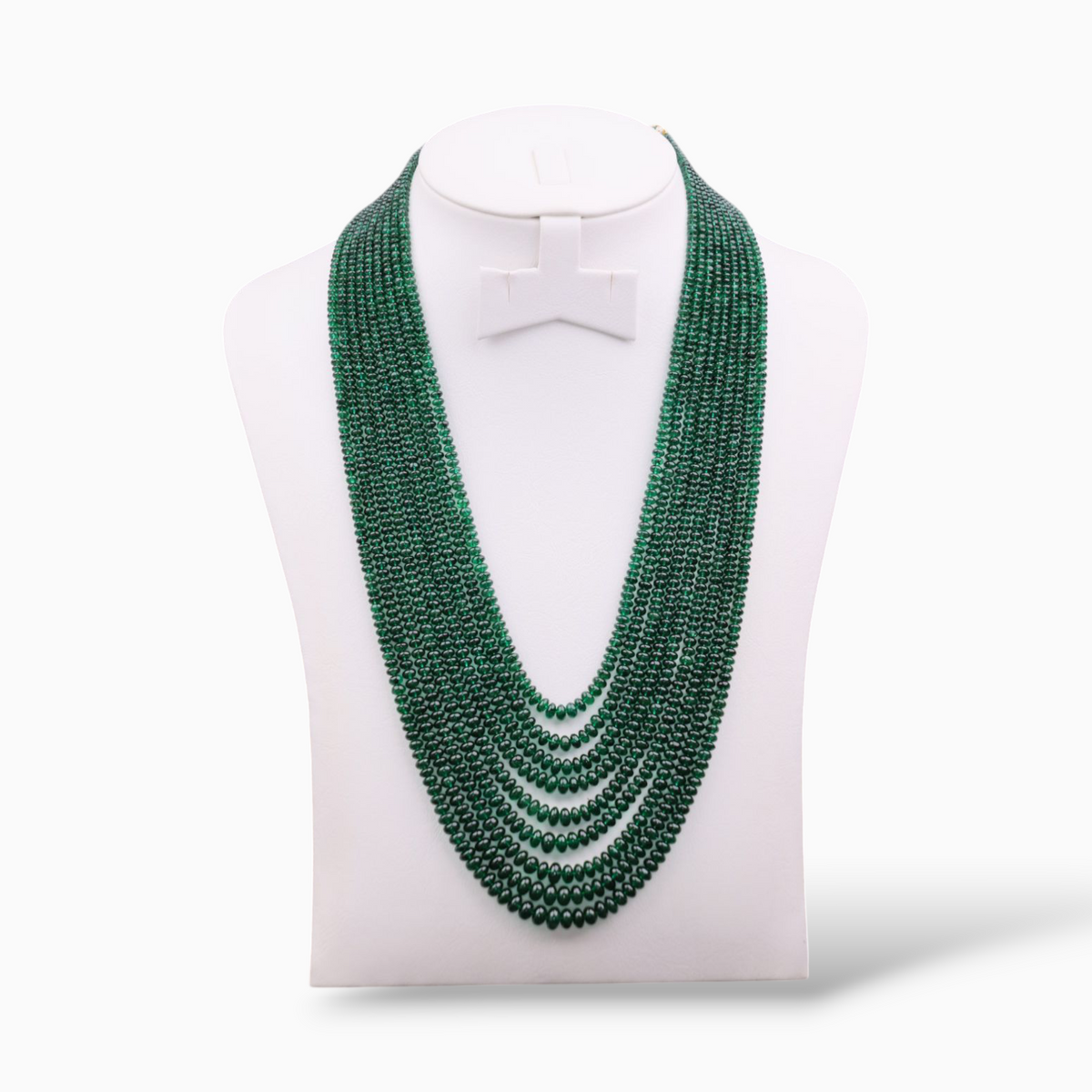 Natural Emerald Beads 785 Carats 2-6 mm Round Cabochon Shape