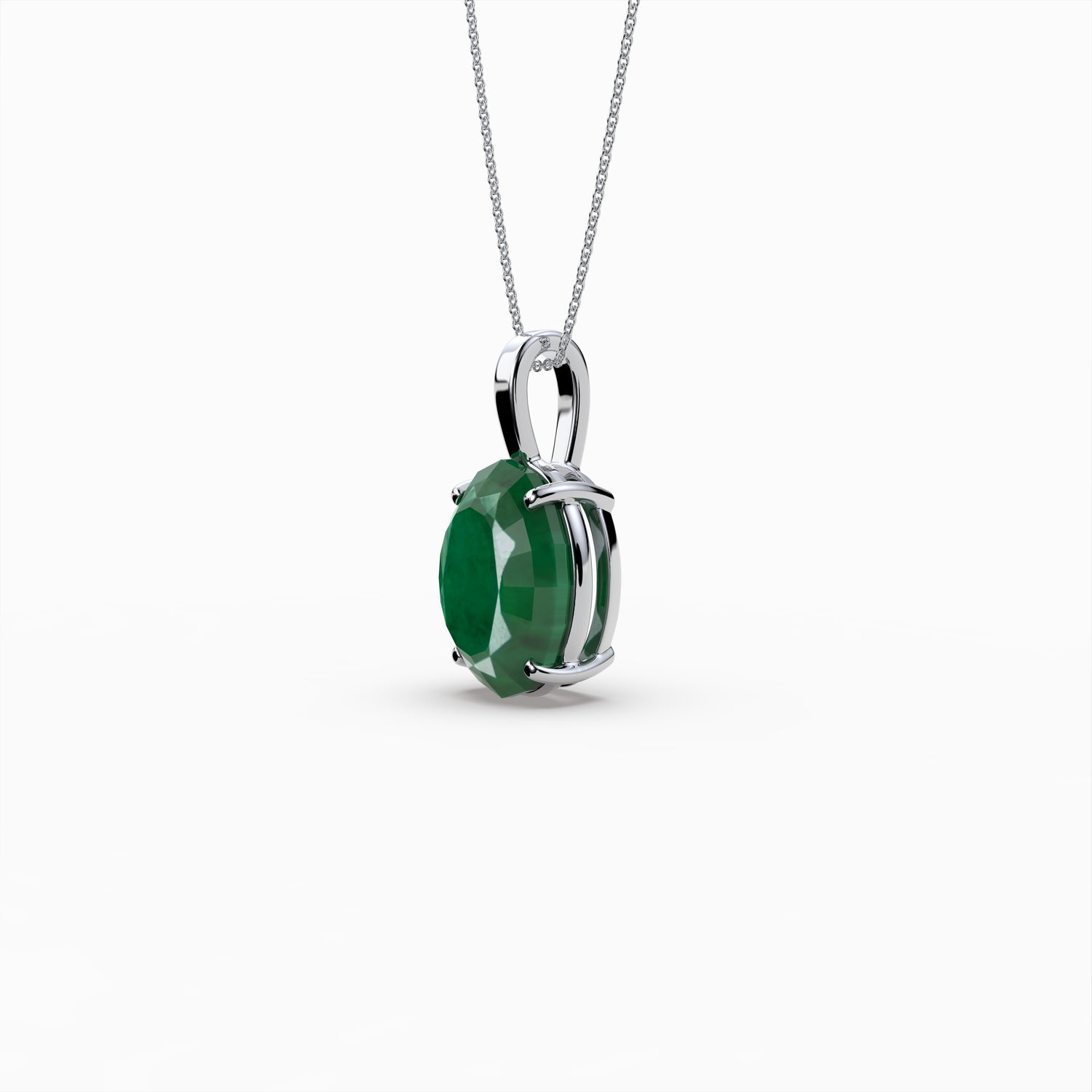 Zambian Emerald Pendants