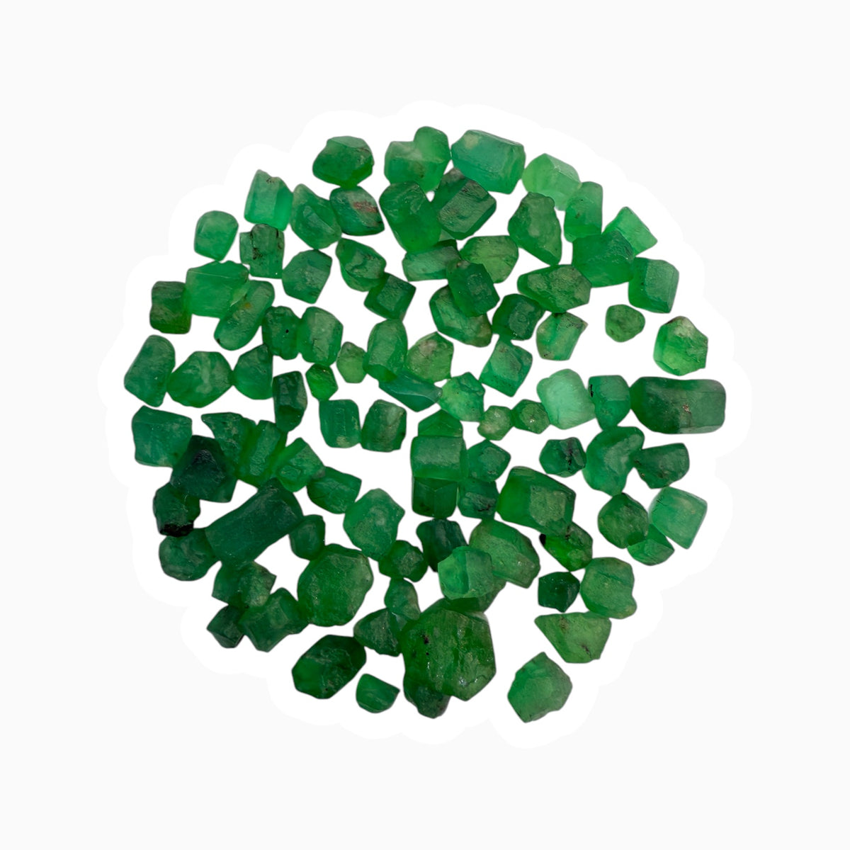 Natural Emerald Rough or Raw Stone From 0.50 - 3 Carats Swat Pakistan price per Carats