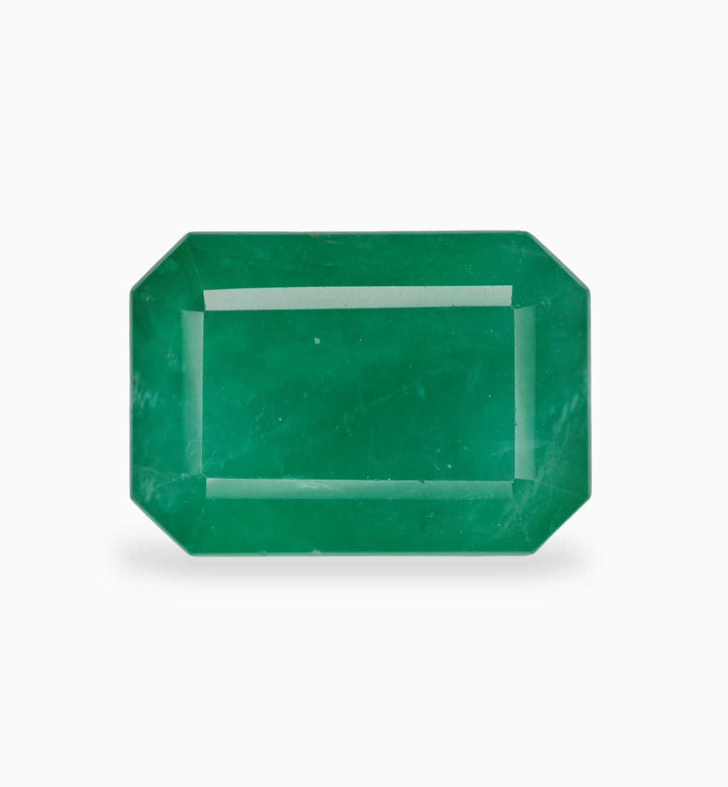 Natural Zambian Emerald Stone 18.47 Carats 19x13.5mm