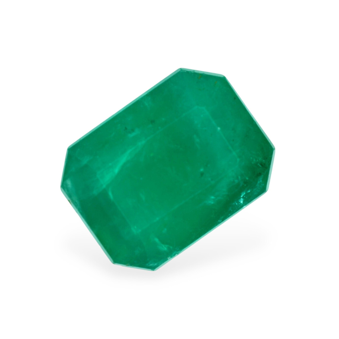 Natural Zambian Emerald Stone 9.42 Carats 10.6x14mm
