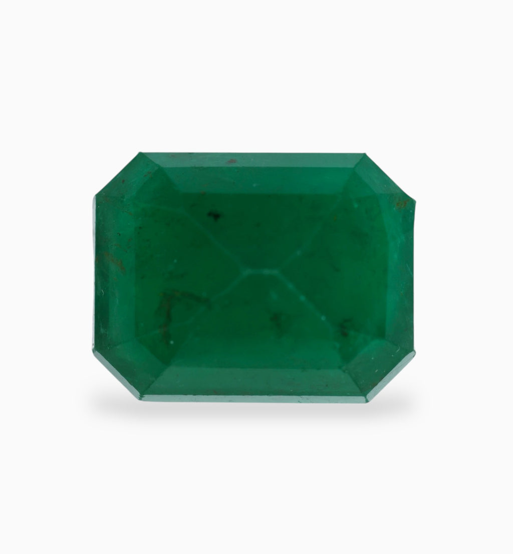 Natural Zambian Emerald Stone 9.83 Carats 14.3x11.2mm