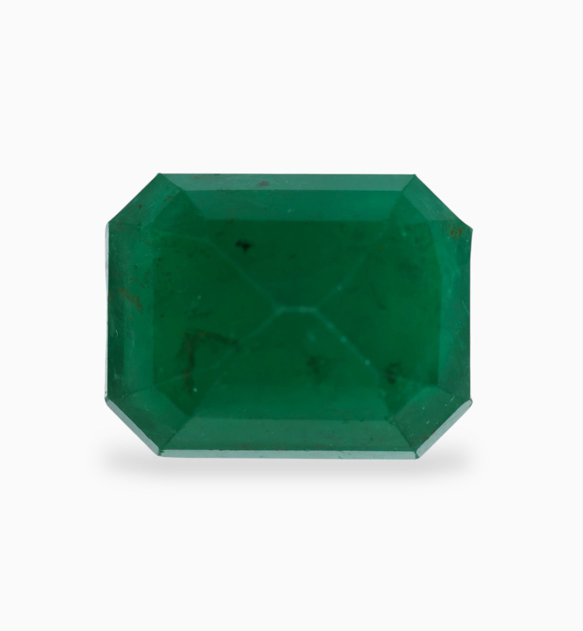 Natural Zambian Emerald Stone 9.83 Carats 14.3x11.2mm