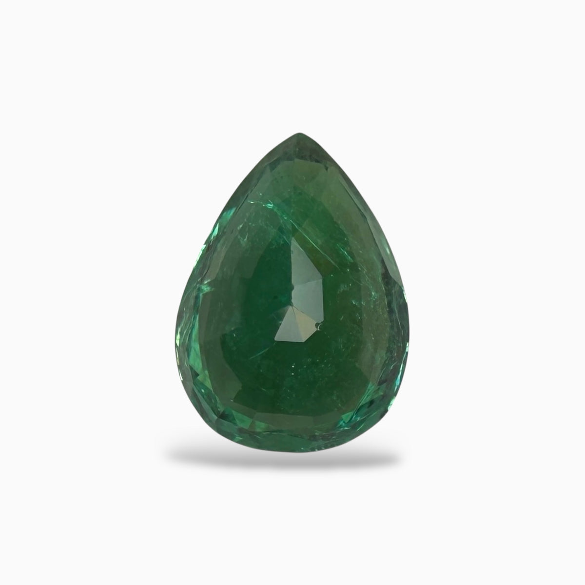 Natural Emerald Stone Pear Pair For Earrings 6.37 Carats