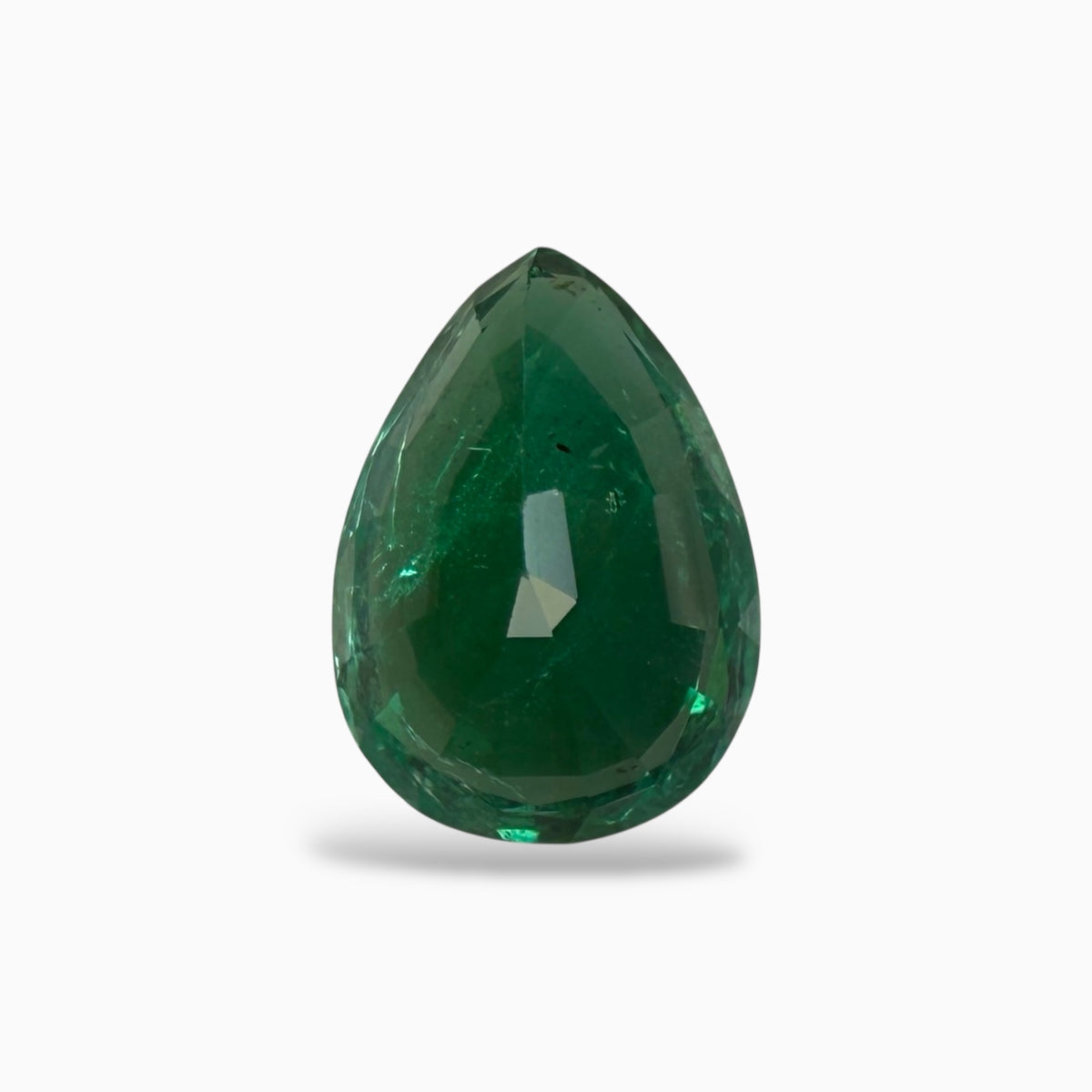 Natural Emerald Stone Pear Pair For Earrings 6.37 Carats