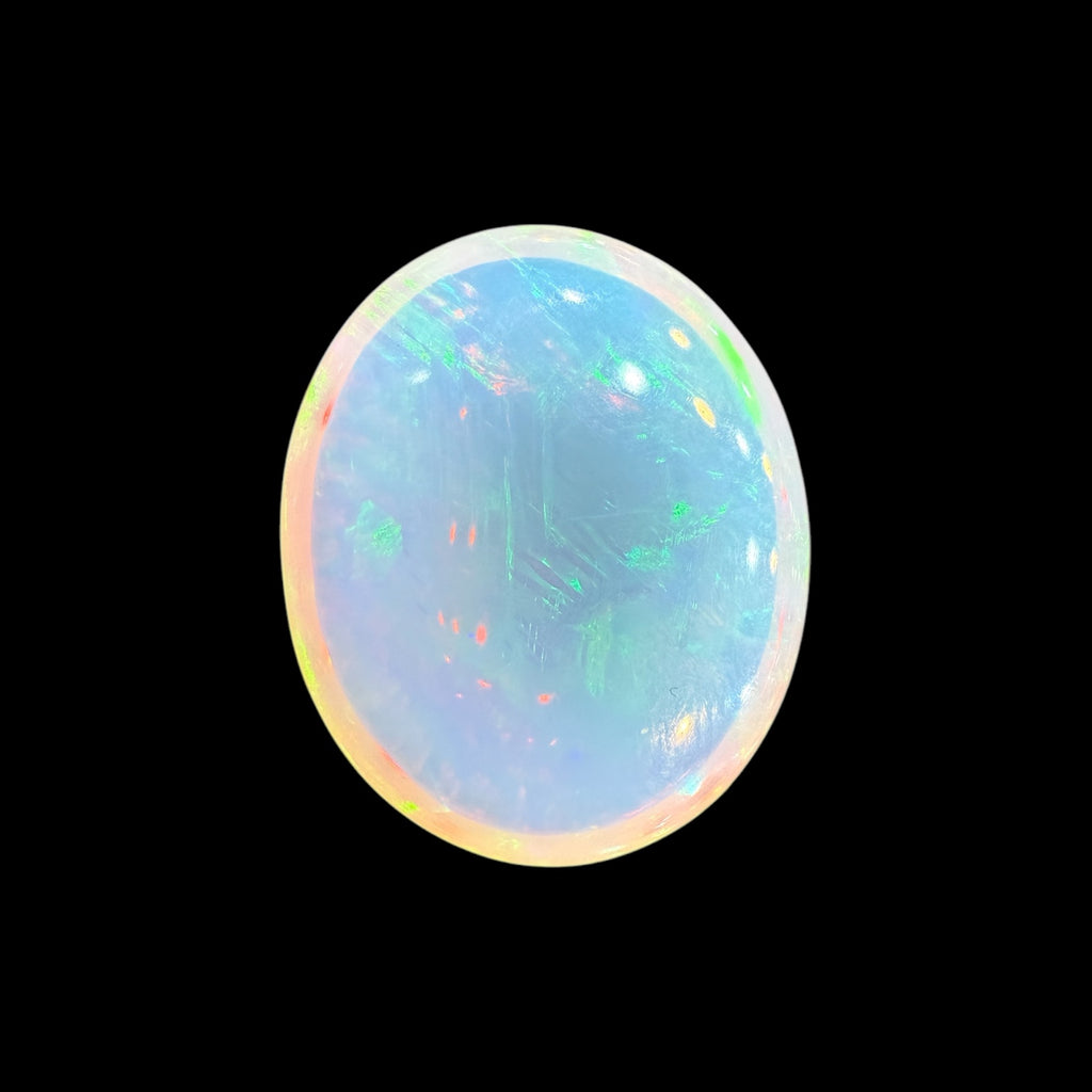 Natural Etopian Opal Oval Cabochon Pair 19.13 Carats