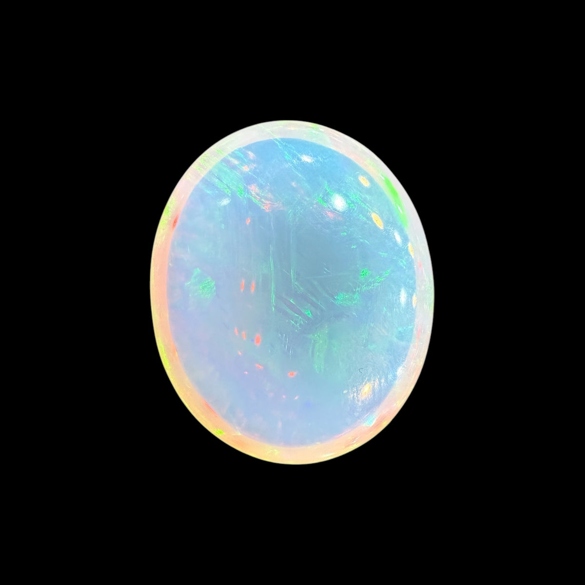 Natural Etopian Opal Oval Cabochon Pair 19.13 Carats