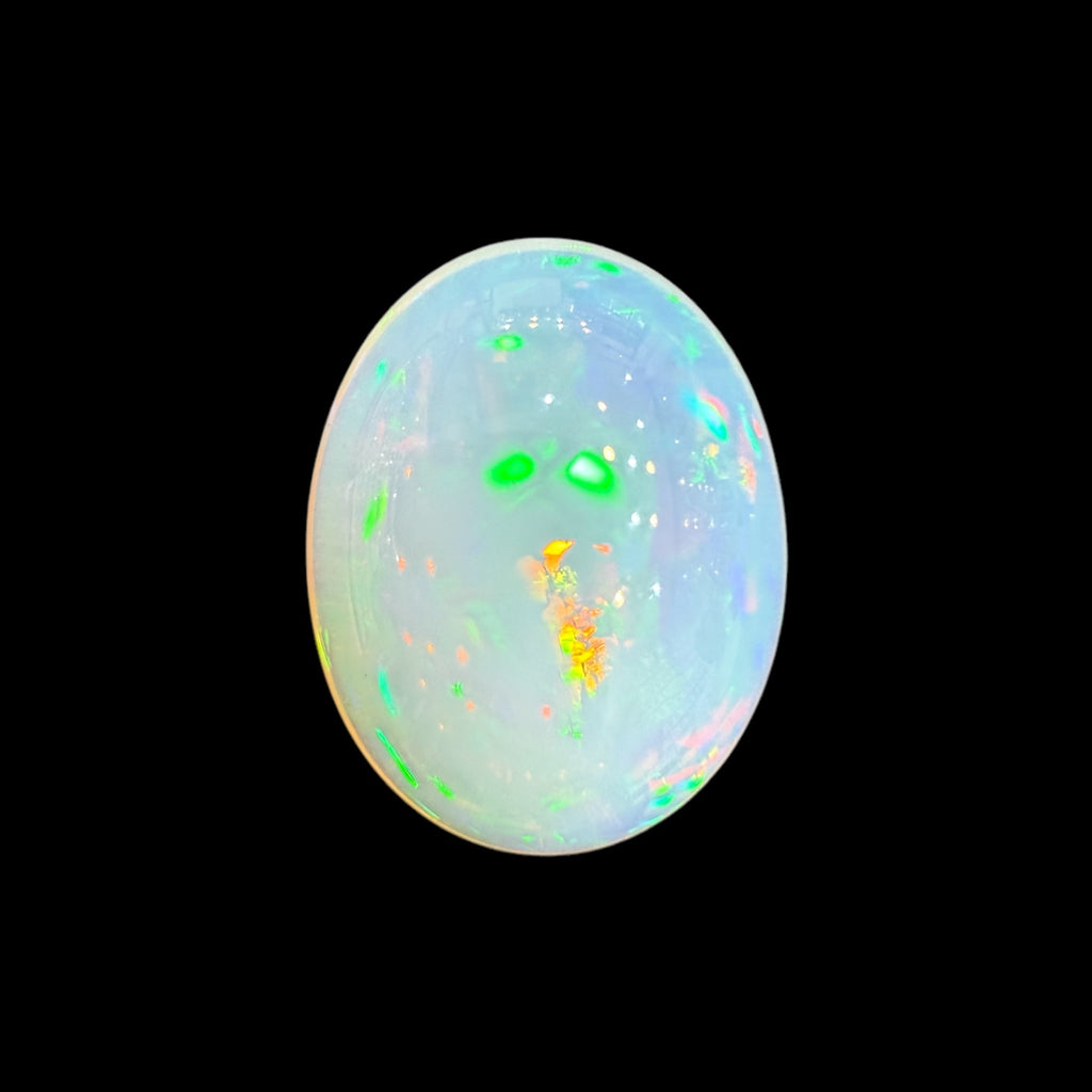 Natural Etopian Opal Oval Cabochon Pair 19.13 Carats