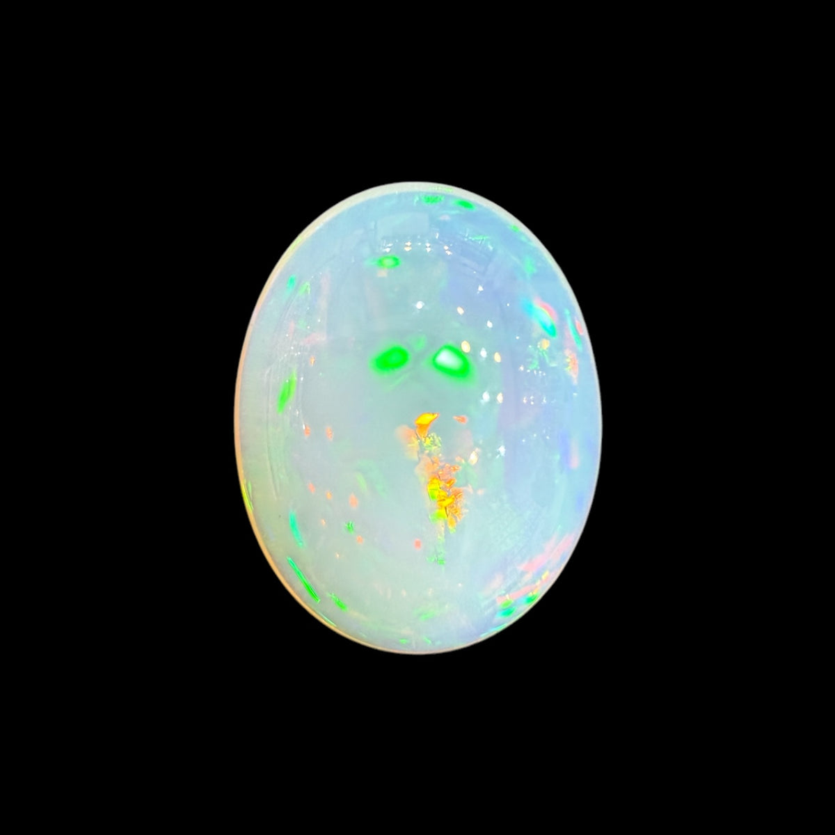 Natural Etopian Opal Oval Cabochon Pair 19.13 Carats