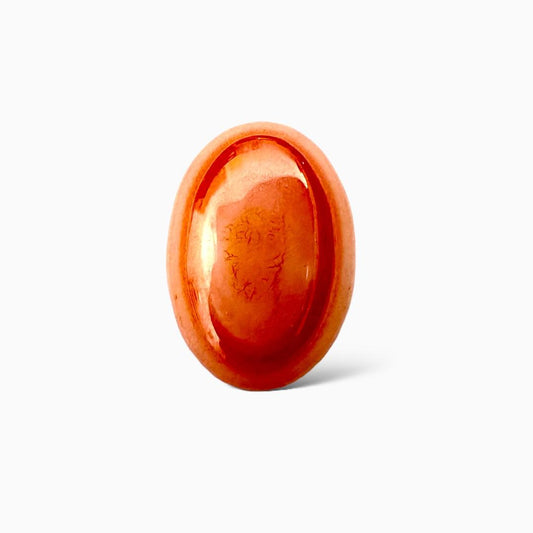 Orange Eye Agate For Sale (Aqeeq Stone) 6.00 Carats 13.92X9.85mm