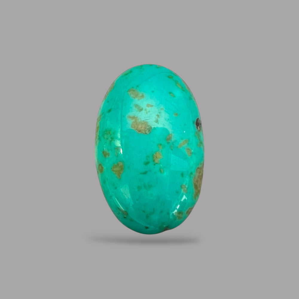Natural Firoza Stone 35.51 Carats 29.6 x 18.9 x 9.3 mm in Oval 