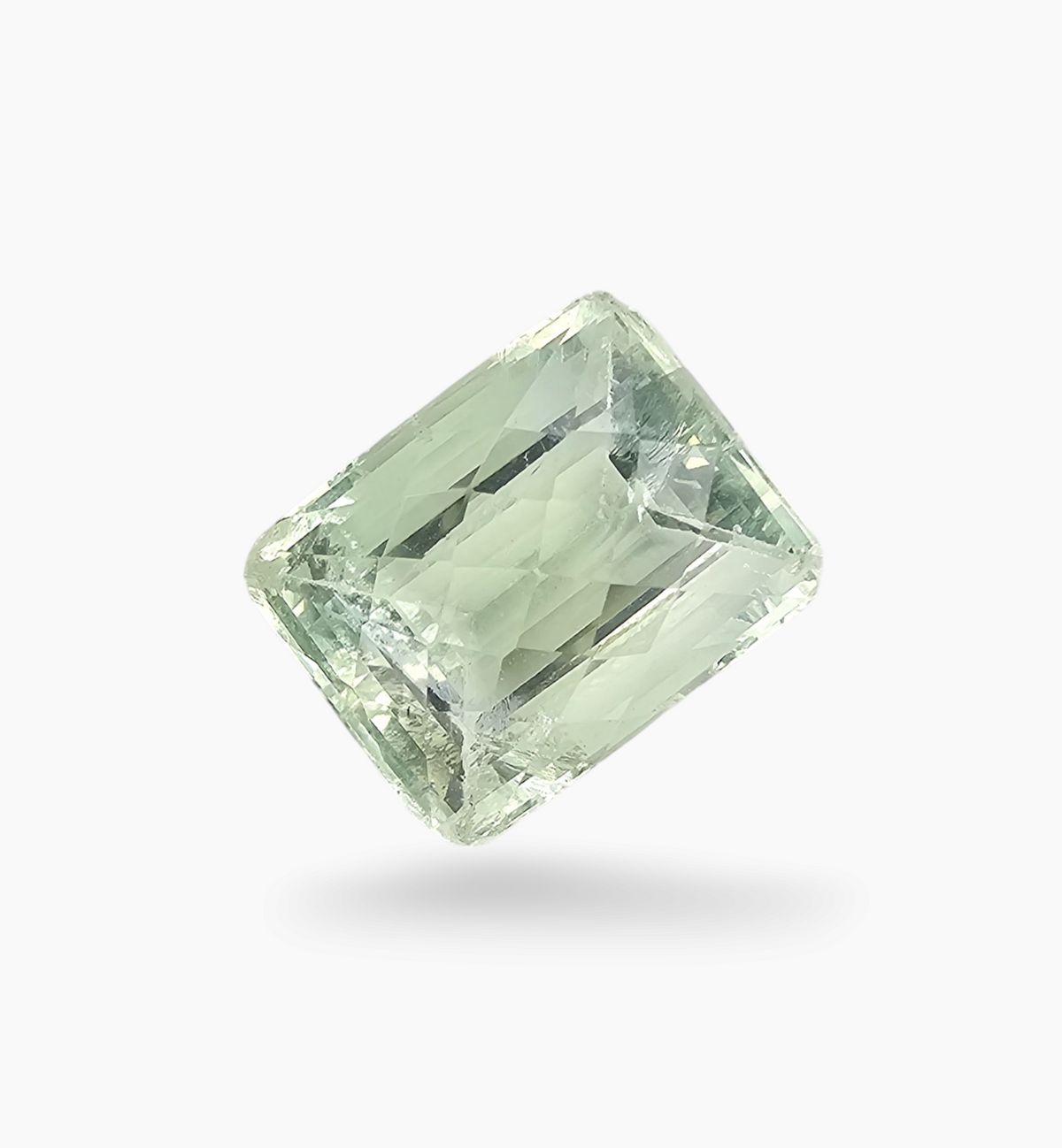 Natural Fluorite Stone 16.95 Carats Cushion Shape ( 15.5x12.3 mm )