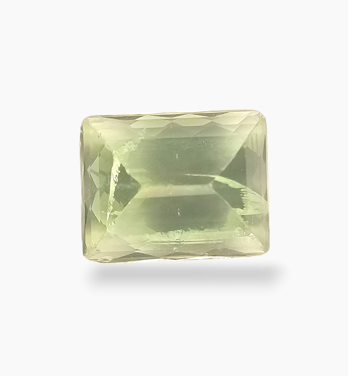 Natural Fluorite Stone 16.95 Carats Cushion Shape ( 15.5x12.3 mm )