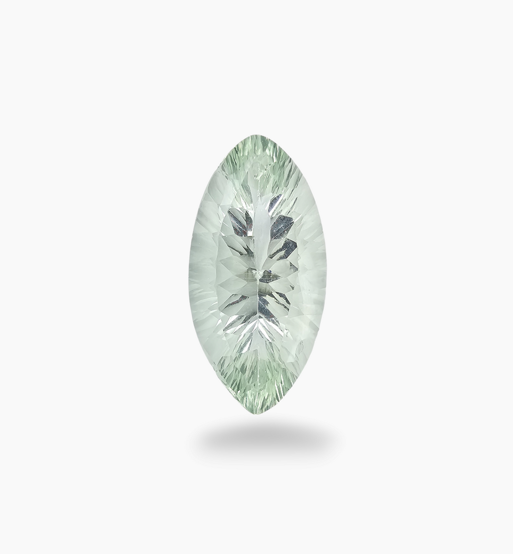 Natural Fluorite Stone 76.51 Carats Marquise Shape ( 40x20 mm )