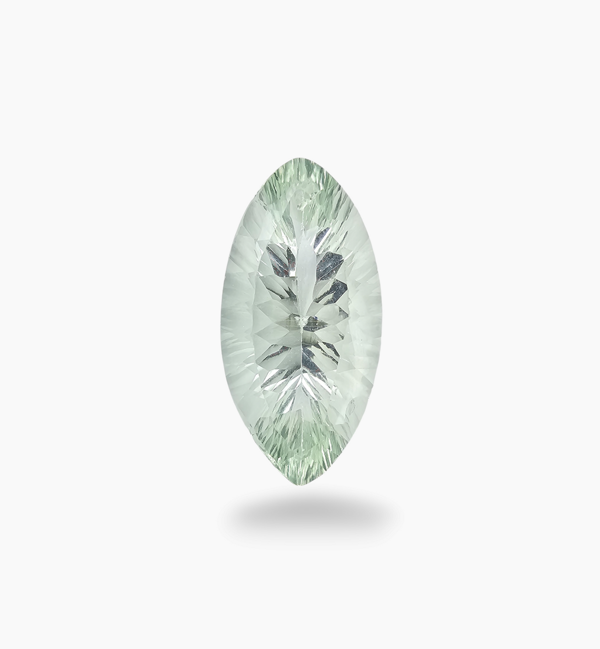 Natural Fluorite Stone 76.51 Carats Marquise Shape ( 40x20 mm )