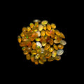 Natural Golden Color Ethiopian Opal Stone 10 Carats Oval Shape 5 x 3 mm
