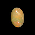 Natural Goldenrod Ethiopian Opal Stone 10.98 Carats Oval Cabochon Shape 21.5 x 14.7 x 8 mm