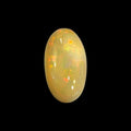 Natural Goldenrod Ethiopian Opal Stone 22.71 Carats Oval Cabochon Shape 27.5 x 15.6 x 9.3 mm
