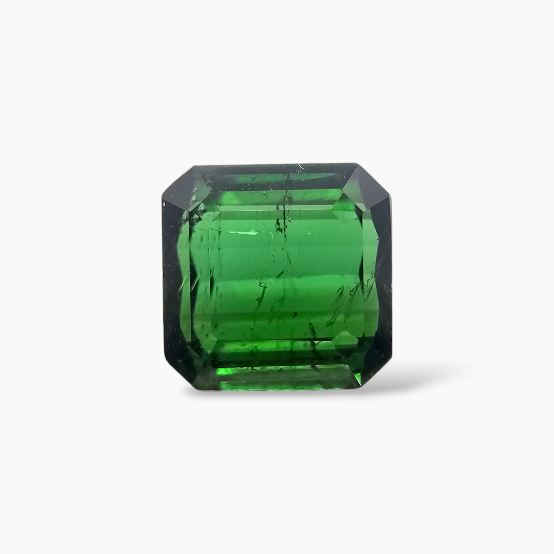 Natural Green Tourmaline Gemstone in 8MM Size with 3.05 Carats
