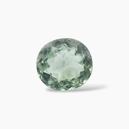 Natural Green Tourmaline Gemstone in Oval Cut with 1.87 Carats