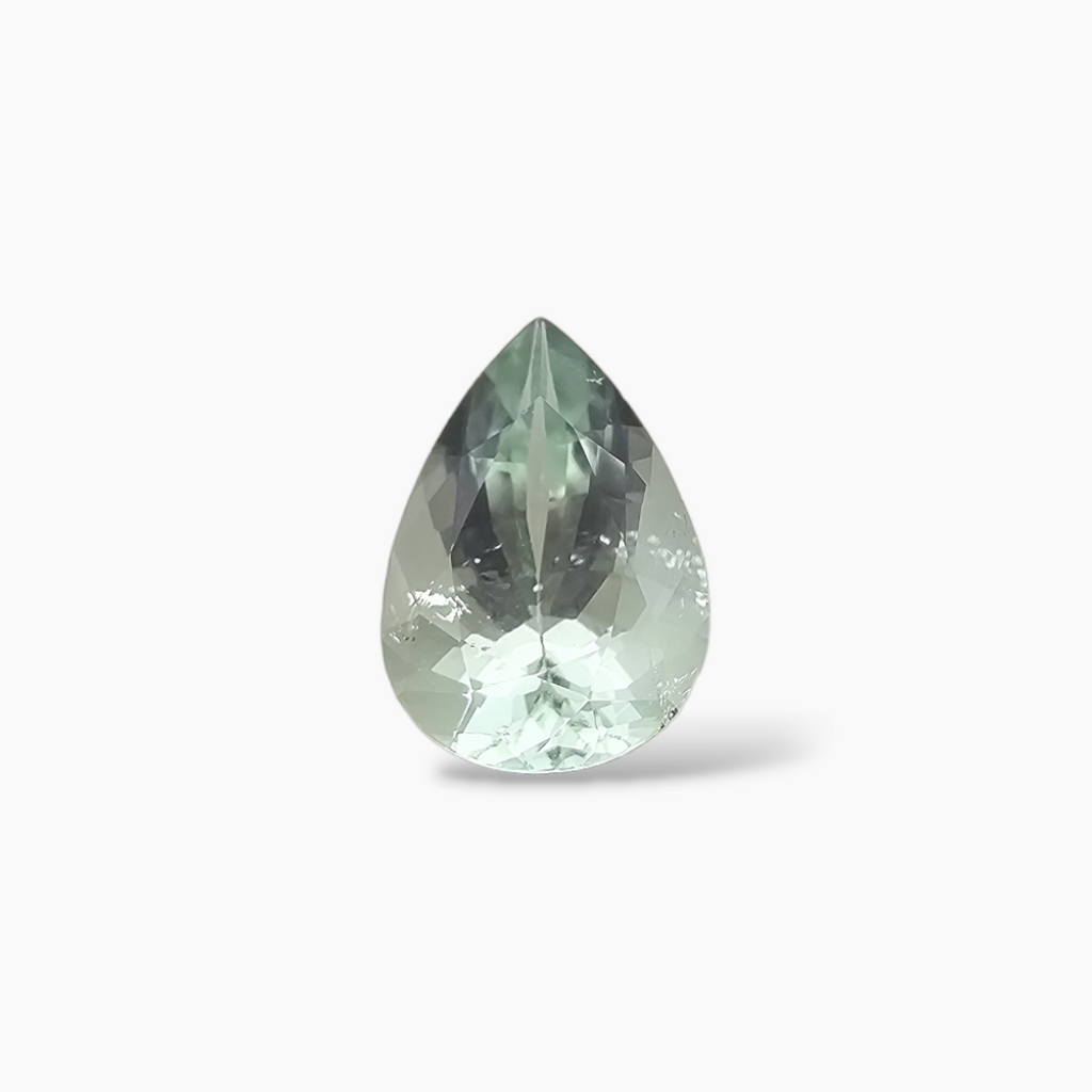 Natural Green Tourmaline Pear Cut in 2.77 Carats from Africa