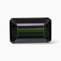 Natural Green Tourmaline Stone 1.18 Carats in Emerald Cut Shape & Size 8.3x5mm