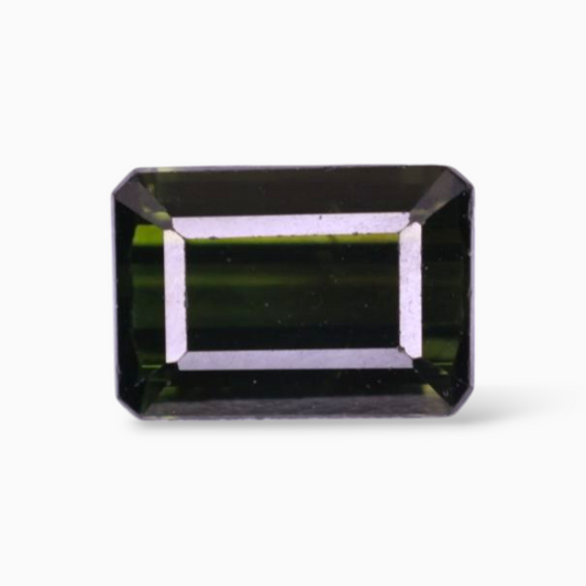 Natural Green Tourmaline Stone 1.80 Carats in Octagon Cut Shape & Size 8.5x5.9mm