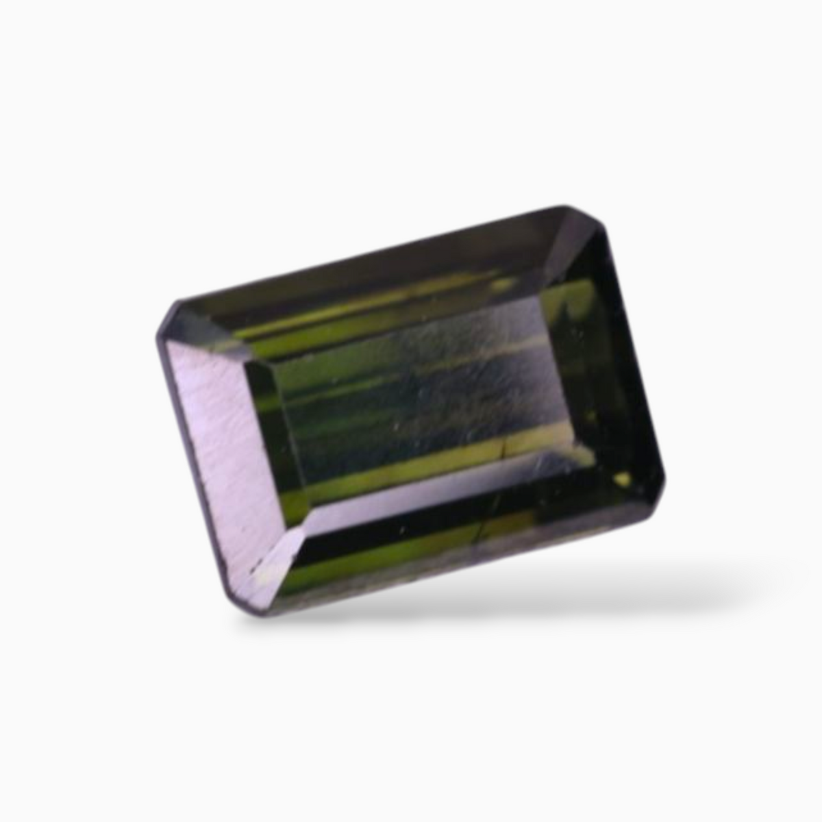 Natural Green Tourmaline Stone 1.80 Carats in Octagon Cut Shape & Size 8.5x5.9mm