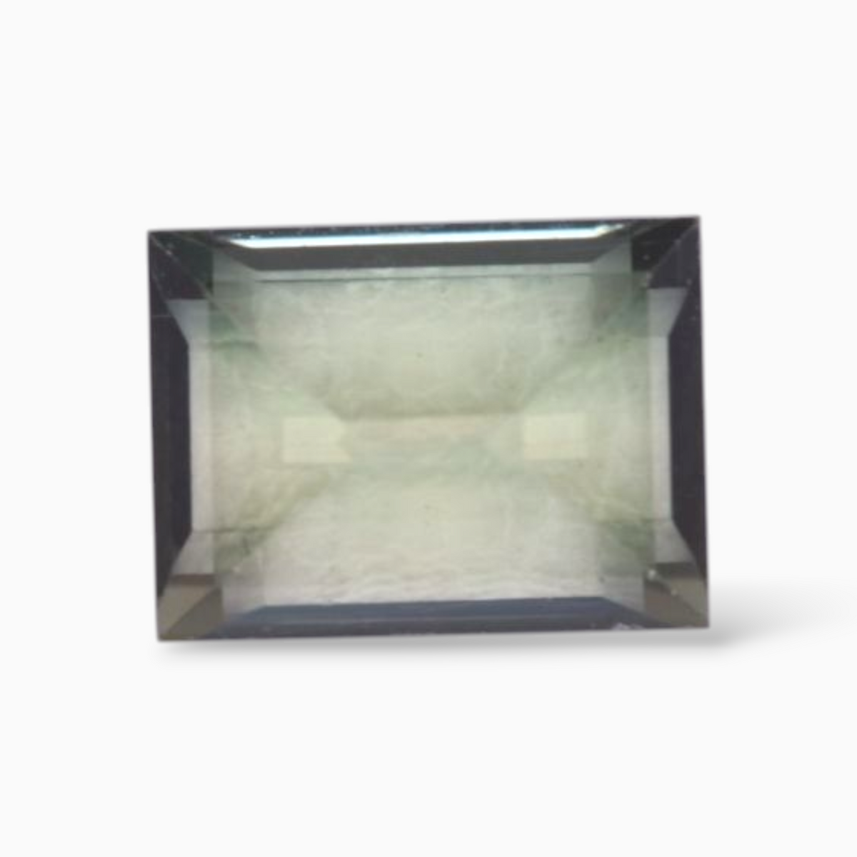 Natural Green Tourmaline Stone 1.86 Carats in Baguette Shape & Size 8x6mm