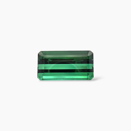 Natural Green Tourmaline Stone 13 by 7 MM in 4.56 Carats for Sale