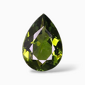 Natural Green Tourmaline Stone 1.65 Carats in Pear Shape & Size 10x7mm
