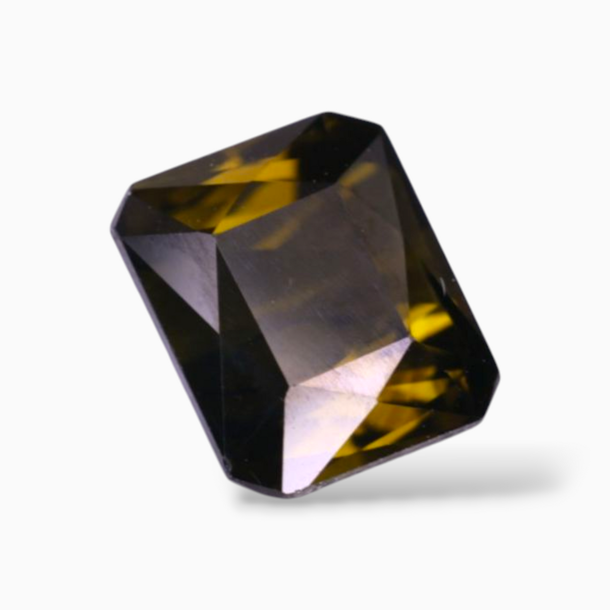 Natural Green Tourmaline Stone 3.07 Carats in Octagon Cut Shape & Size 8.9x7.5mm