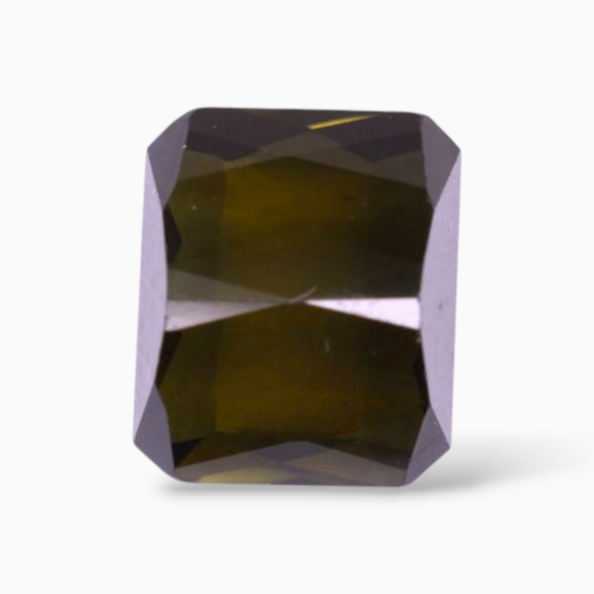 Natural Green Tourmaline Stone 3.07 Carats in Octagon Cut Shape & Size 8.9x7.5mm