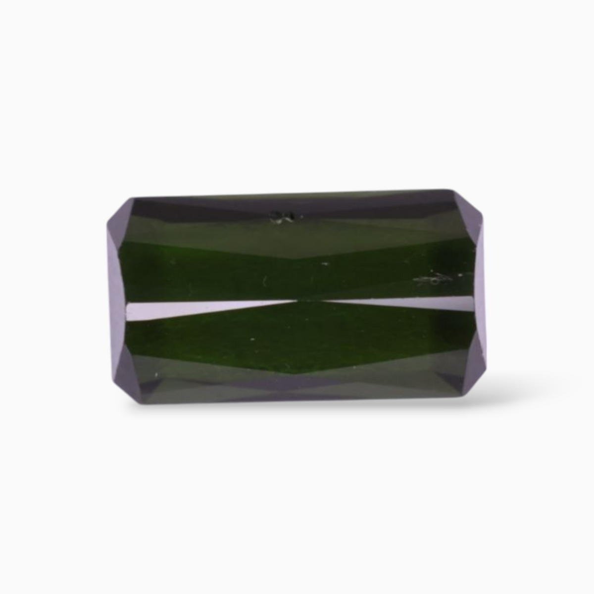 Natural Green Tourmaline Stone 3.84 Carats in Octagon Cut Shape & Size 12.5x6.9mm