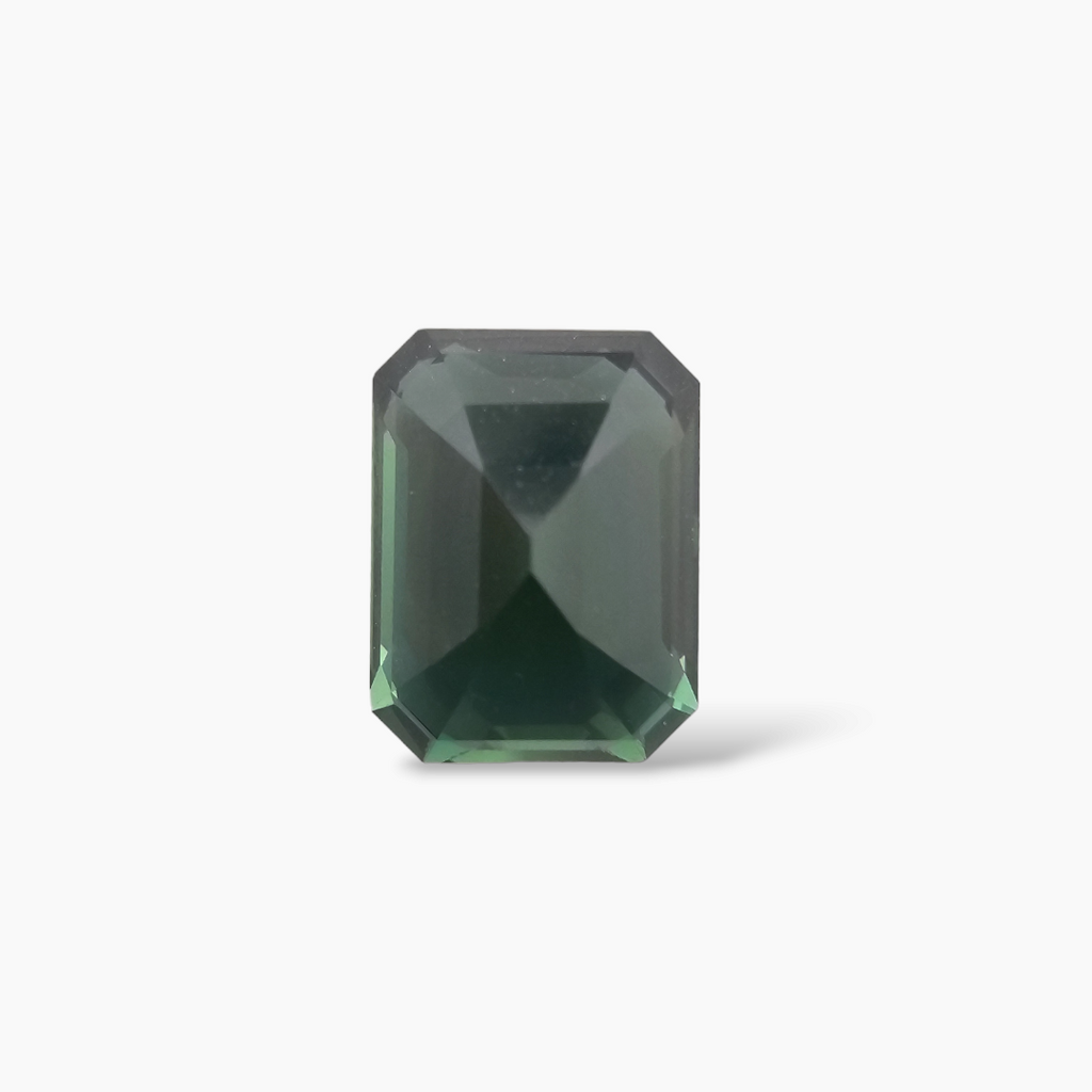 Natural  Green Apatite Stone 7.7 Carats Emeraldcut Shape  ( 13x9 mm )